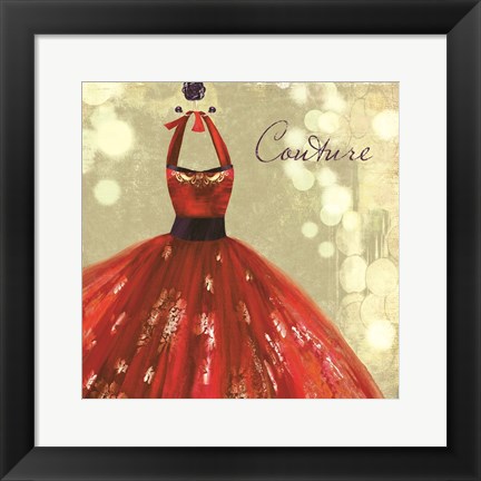 Framed Couture Print