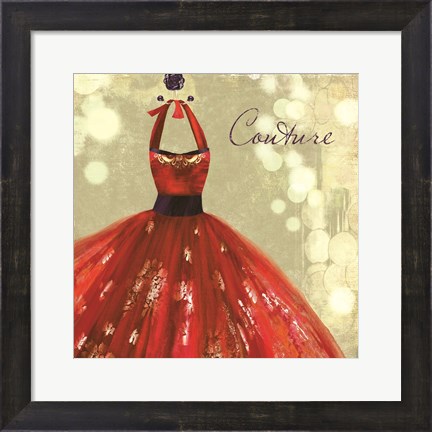 Framed Couture Print