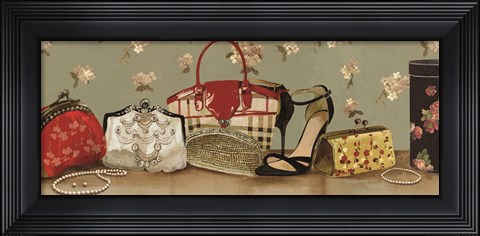 Framed Purse Lineup Print