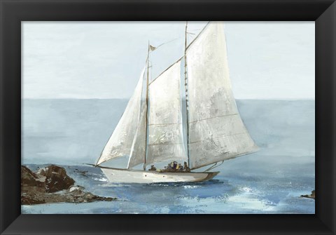 Framed Big Boat Print