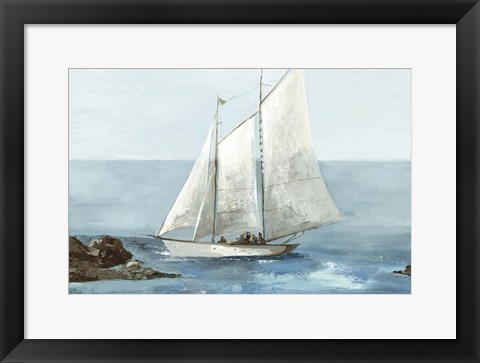 Framed Big Boat Print