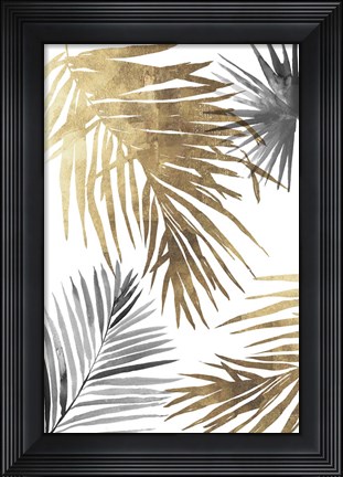 Framed Tropical Palms II Print