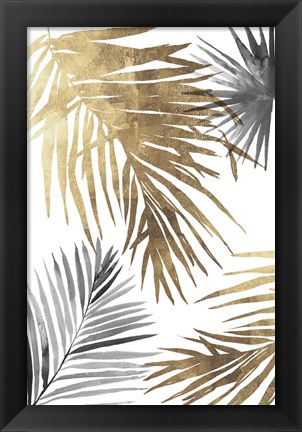 Framed Tropical Palms II Print