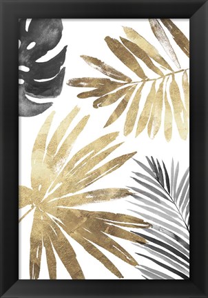 Framed Tropical Palms III Print