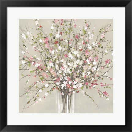 Framed Peach Blossom Print