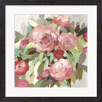 Framed Faded Roses Print