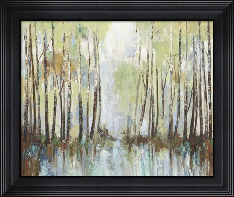 Framed Riverside Reflections Print