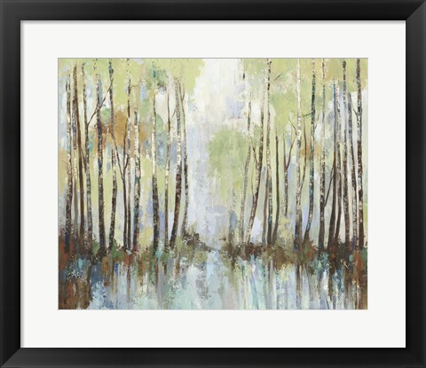 Framed Riverside Reflections Print