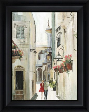 Framed Parisian Walkthrough Print