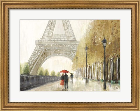 Framed Wandering Paris Print