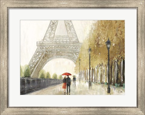 Framed Wandering Paris Print