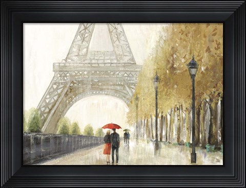 Framed Wandering Paris Print