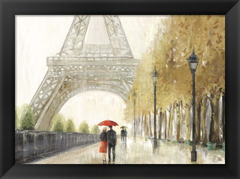 Framed Wandering Paris Print