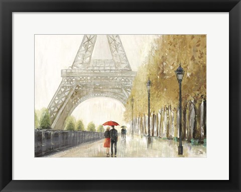 Framed Wandering Paris Print