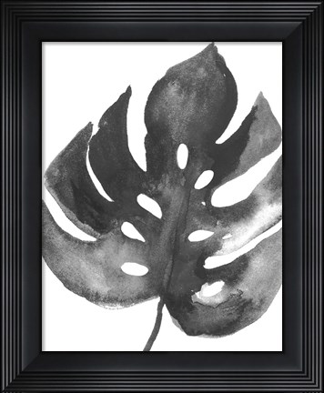 Framed BW Palm II Print