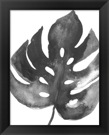 Framed BW Palm II Print