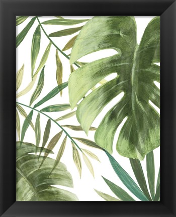 Framed Tropical Mix I Print