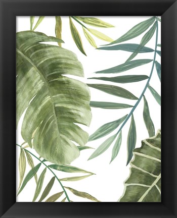 Framed Tropical Mix II Print