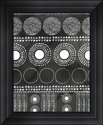 Framed African I Black Version Print