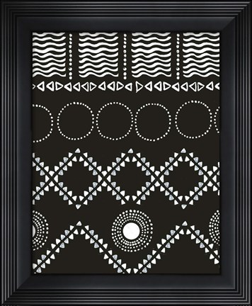 Framed African II Print