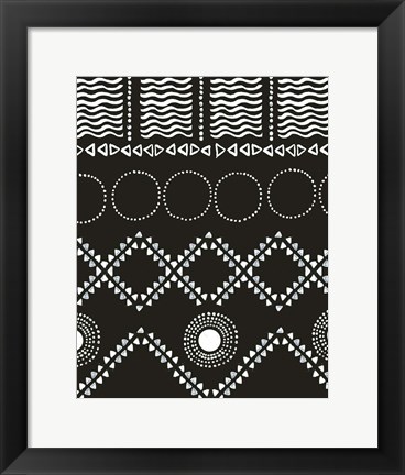 Framed African II Print