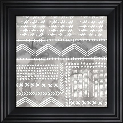 Framed African III Neutral Version Print