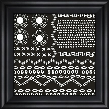 Framed African IV Print