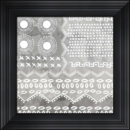 Framed African IV Neutral Version Print