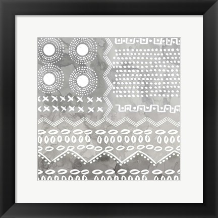 Framed African IV Neutral Version Print