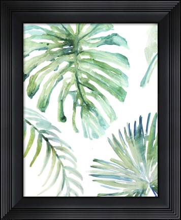 Framed Palm Leaf Variation Print