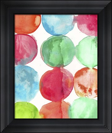 Framed Gold Swirl II Print