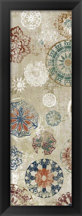 Framed Oriental Pattern VI Print