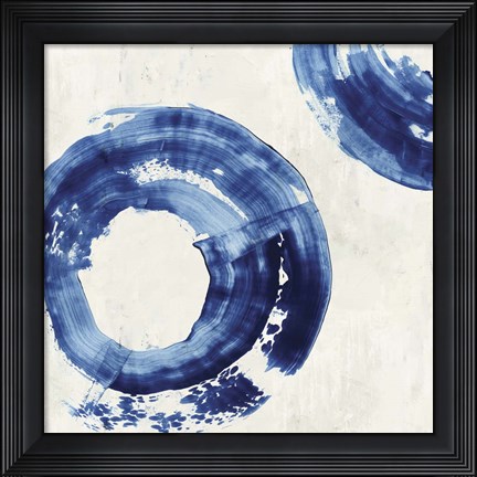 Framed Ring Stroke I Print