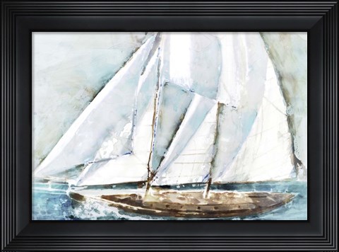 Framed Big Bad Sailboat Print