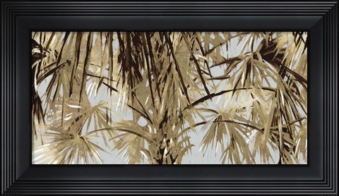 Framed Big Palms Print