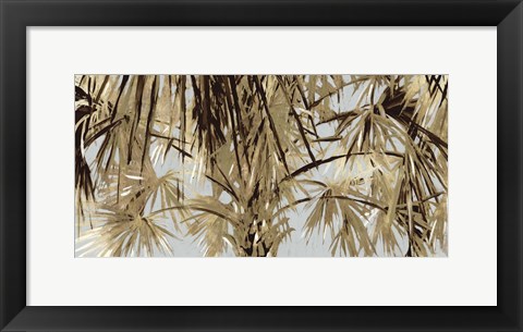 Framed Big Palms Print