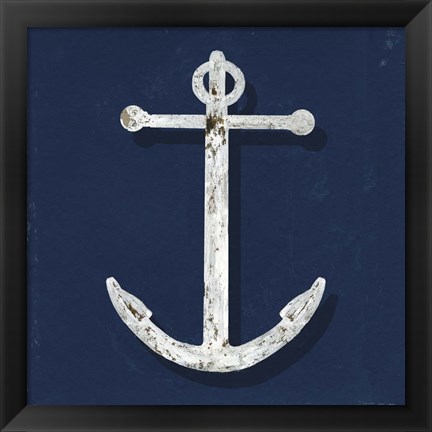 Framed Lower the Anchor Print