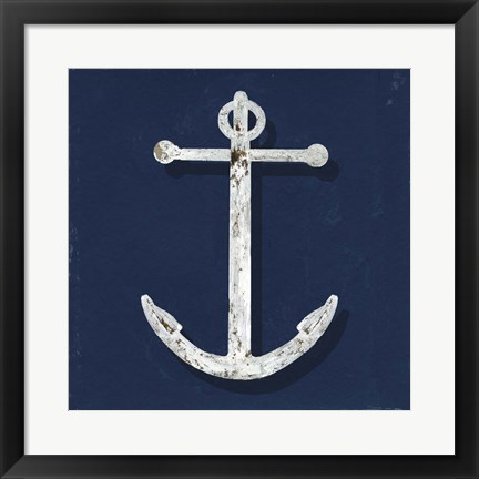 Framed Lower the Anchor Print