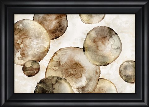 Framed Tree Rings Print