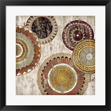 Framed Native Circle II Print