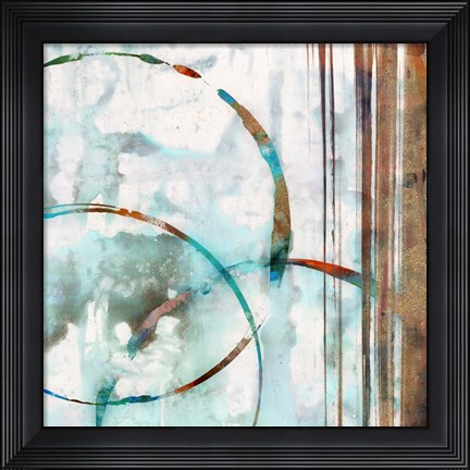 Framed Seafoam I Print