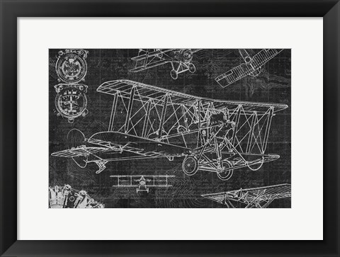 Framed Vintage Aviation II Print