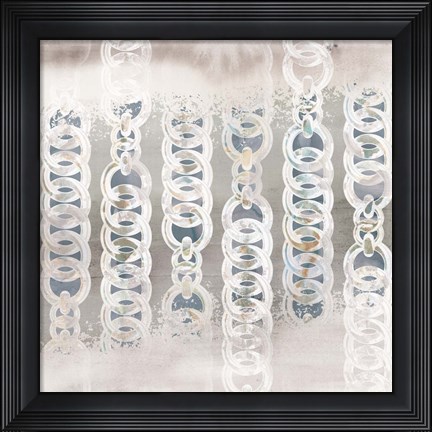 Framed Chainlink I Print