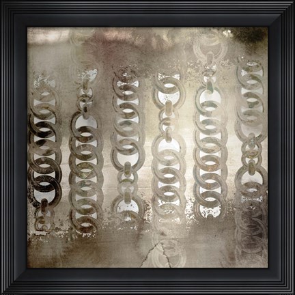 Framed Chainlink II Print