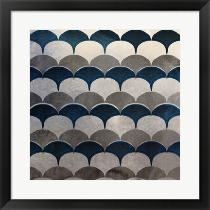 Framed Silver Sparkle Print