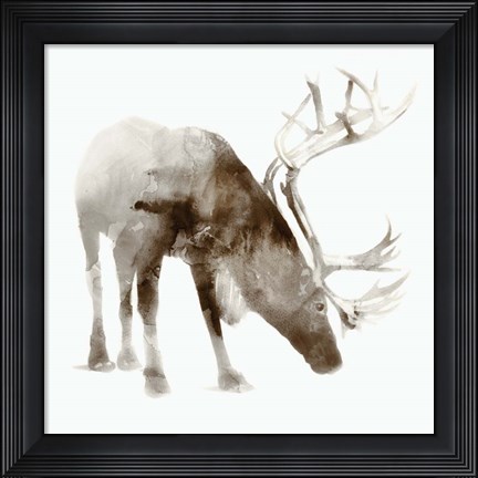 Framed Caribou Print