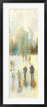 Framed NY Shadows II Print