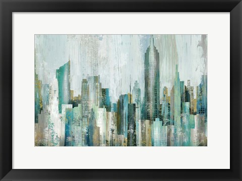 Framed Skyline Print