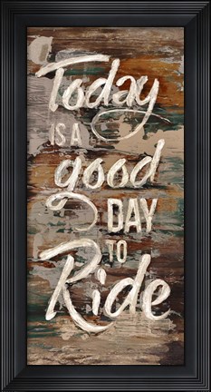 Framed Good Day Print