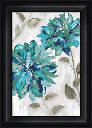 Framed Blooms II Print